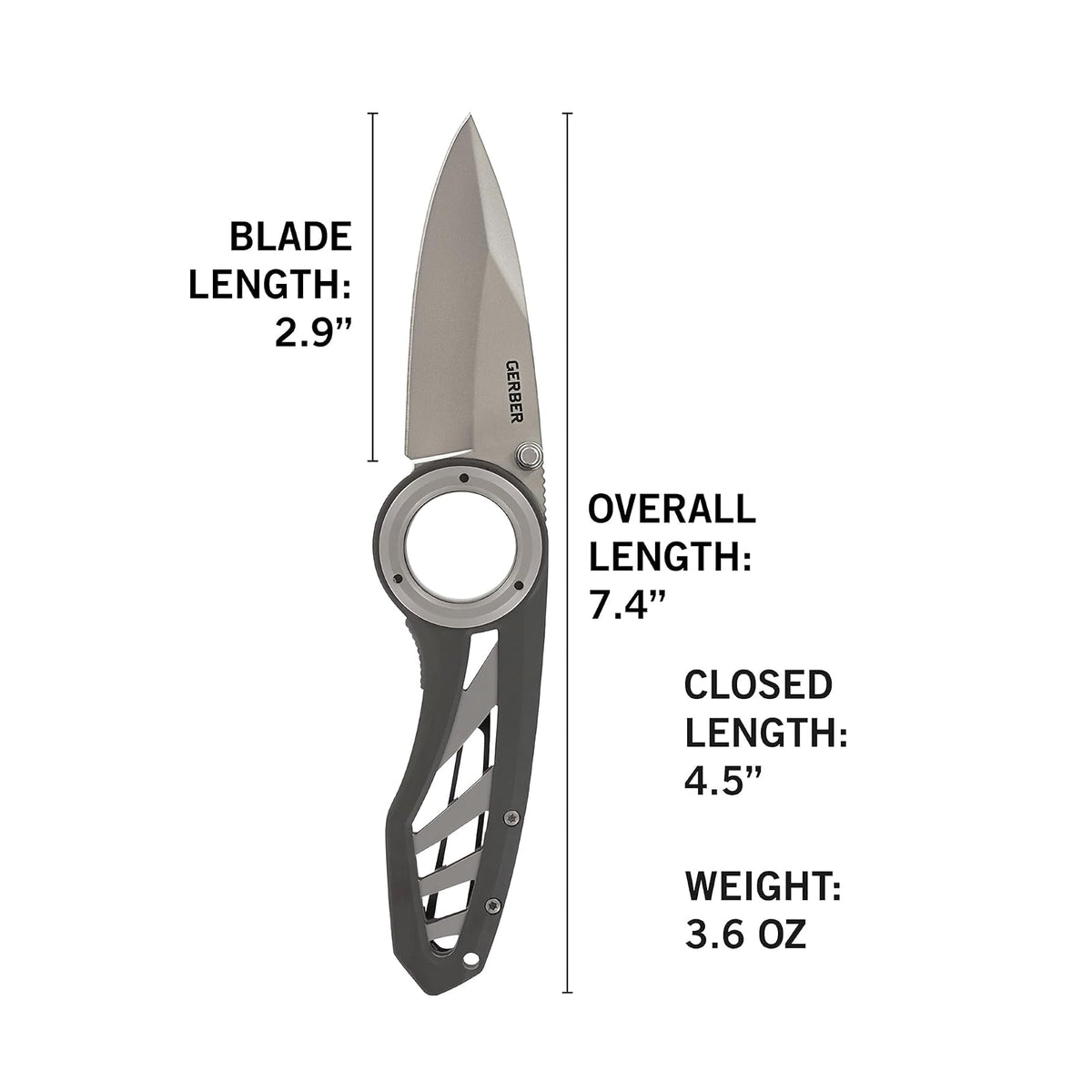 Gerber Gear Remix Cuchillo de bolsillo plegable, borde dentado