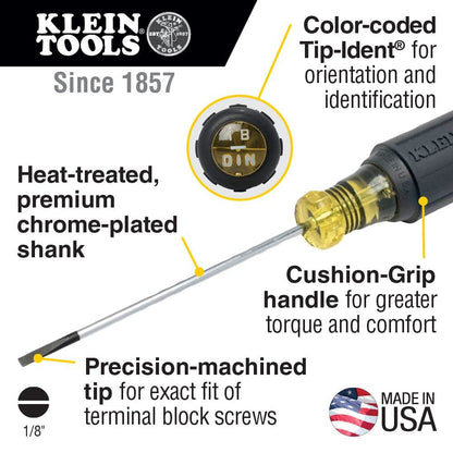 Klein Tools 612-4 Terminal Block Screwdriver