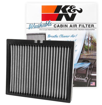 K&N Filtro de Aire de Cabina Premium, Lavable y Reutilizable - VF2040