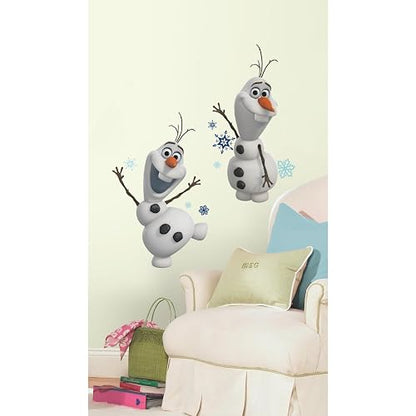 Roommates RMK2372SCS Frozen Olaf el muñeco de nieve adhesivos para pared, 25 unidades