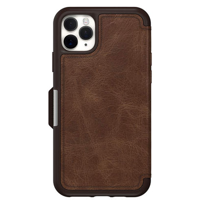 Otterbox Strada Series Case for iPhone 11 Pro MAX - Espresso (Dark Brown/Worn Brown Leather)