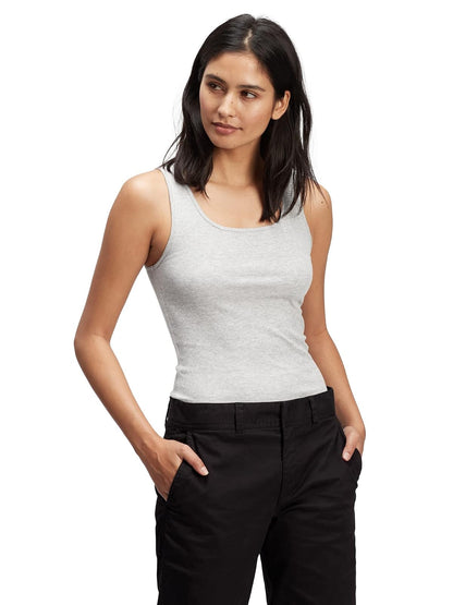 Gap Camiseta sin Mangas Acanalada Camisa Cami para Mujer