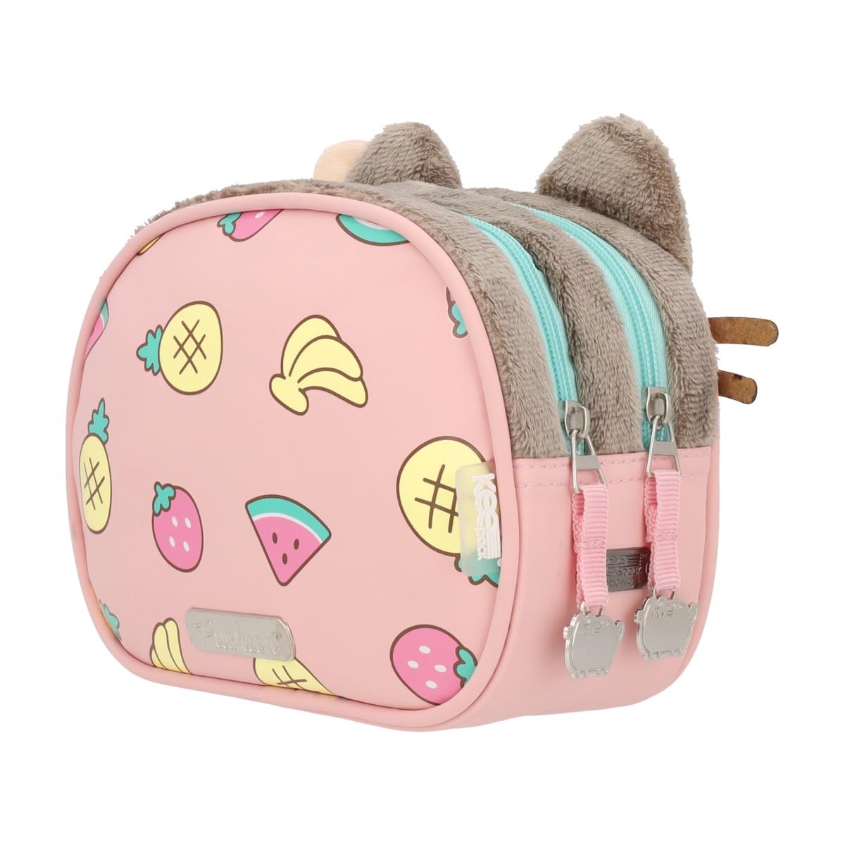 Pusheen Lapicera Keepack Casual, Estuche Escolar de Tela Resistente para Niñas