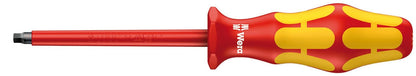 Wera Kraftform Plus VDE 162i Desarmador Aislado Phillips #1, 6" - Toma cuadrada - Square Socket, #2 Head, 8" Blade
