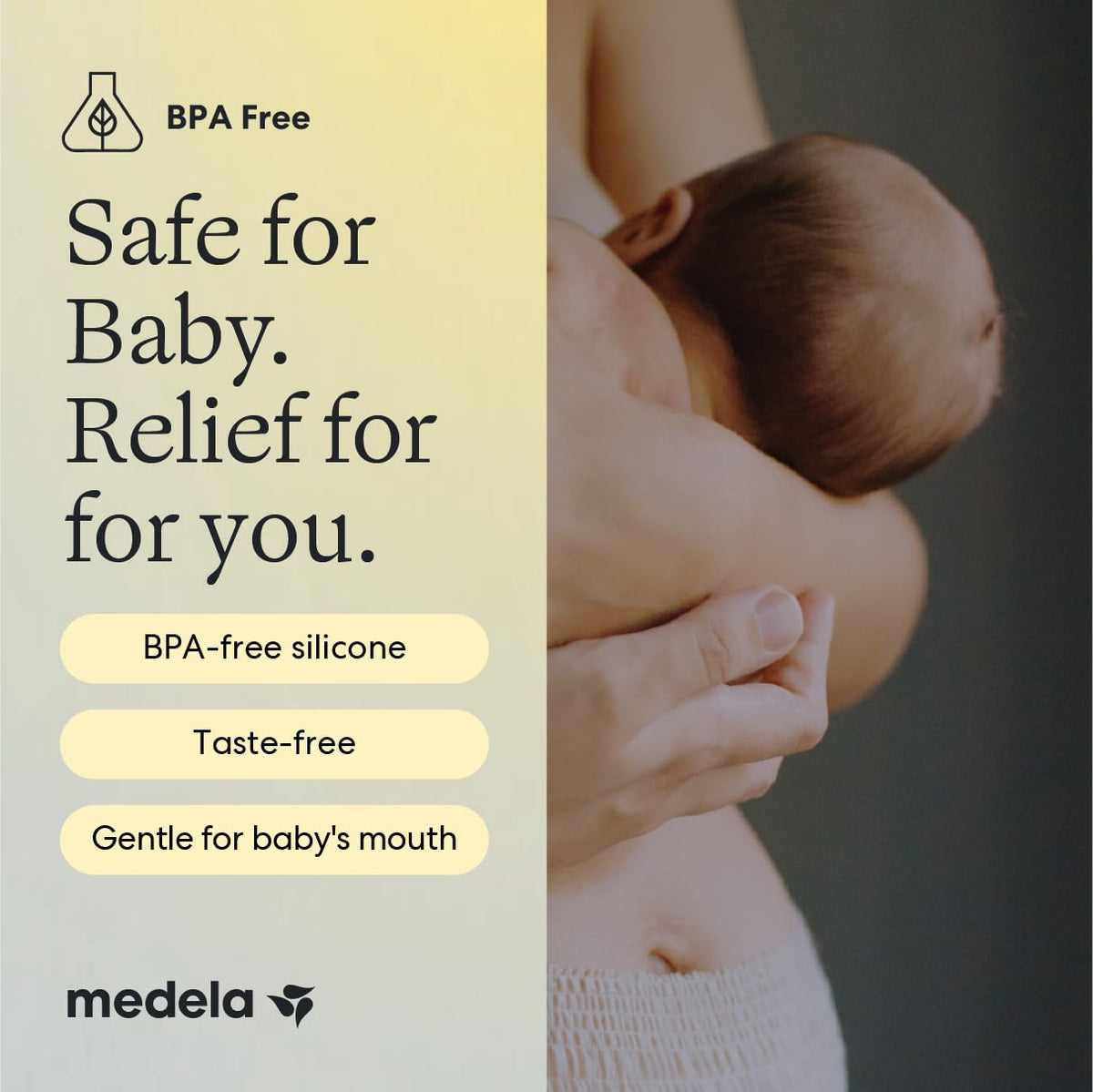 Medela Contact Nipple Shields 20 mm ("M") con Estuche Portátil, Pezoneras de Silicona Ultrafina y Suave, Sin BPA, Ideal para Pezones Agrietados o Planos, Incluye 2 Unidades, Disponibles en Más Tallas