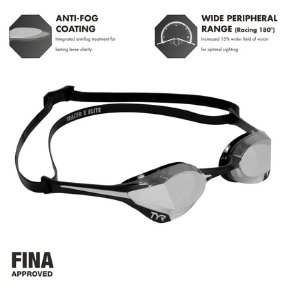 TYR Tracer-X Elite Racing - anteojos de natación