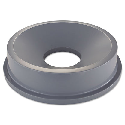 Rubbermaid Commercial Products BRUTE® – Tapa Embudo para Contenedor, Elimina Residuos sin Contacto y los Oculta a la Vista, Cierre a Presión para Ajuste Seguro, Capacidad de 121 L, Gris FG354300GRAY