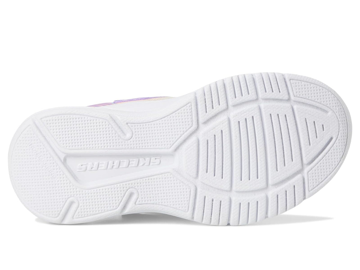 Skechers Microspec Advance - Oasis POI para niña | Casual, cierre adaptable, lavable a máquina, plantilla acolchada y cómoda