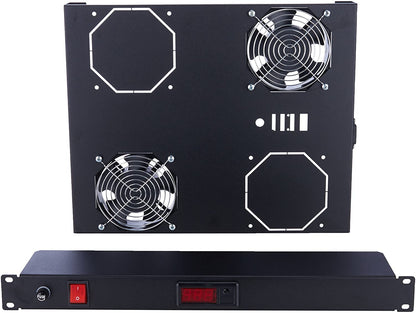 Intellinet 711180 Ventilador con Termostato Digital