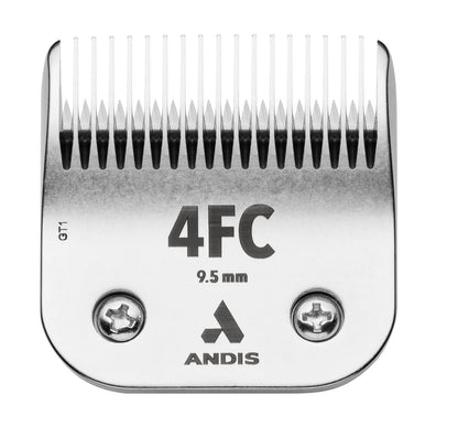 Andis 72615 Ultra Edge - Cuchilla desmontable para perros – Acero con infusión de carbono, bordes afilados de larga duración con dientes profundos, elimina el vello de 9,5 mm – Compatible con modelos