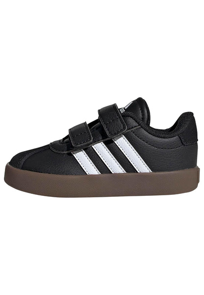adidas Tenis VL Court 3.0 Casual para Bebé Unisex - 14.0 cm - Negro