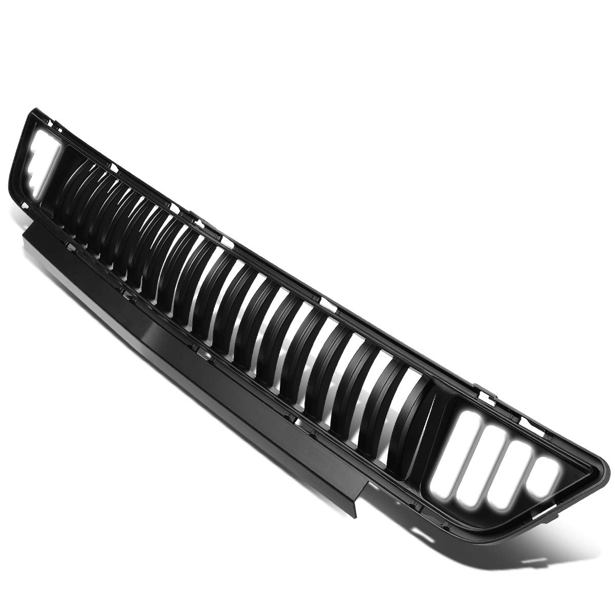 DNA MOTORING Parrilla Delantera Inferior con LED DRL para Ford Mustang 2015-2017, Negro, GRF-LB-FM15-T1Z-FL