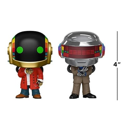 Funko Pop! Rocks: Daft Punk - Discovery 2 Pack | Mercancía Oficial - Figura de Vinilo Coleccionable para Decoración - Regalo de Cumpleaños para Fans
