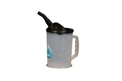 WirthCo 94026 Funnel King Contenedor de Medición Graduado con Boquilla, Negro, 86 Onzas