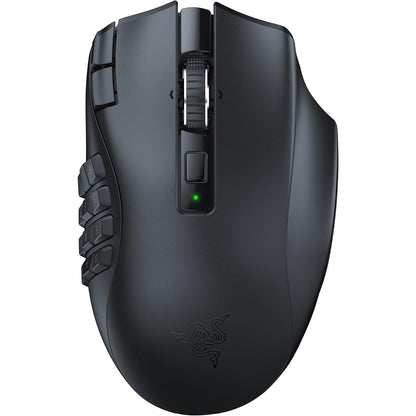 Razer Naga V2 HyperSpeed - Ratón Gamer Inalámbrico MMO con 19 Botones programables