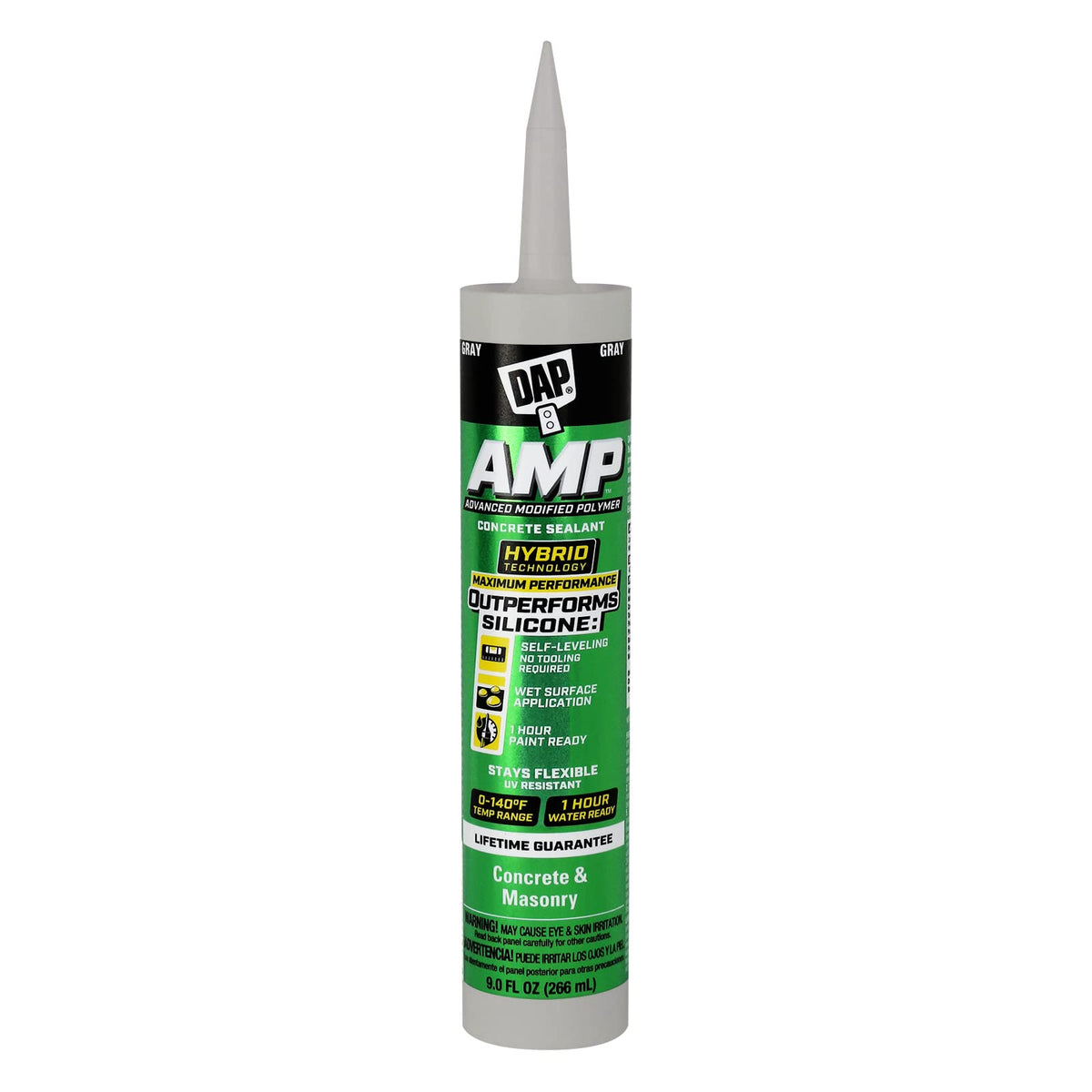 DAP AMP Sellador de hormigón, gris, 9 onzas (7079800764)