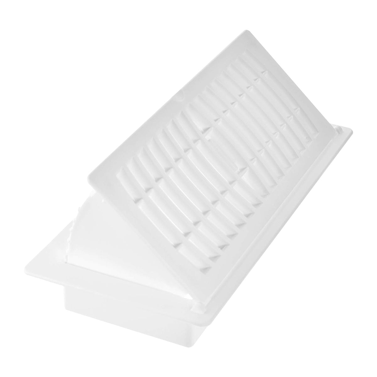 Imperial RG3052 - Registro desplegable para piso, 4 x 10 pulgadas, color blanco