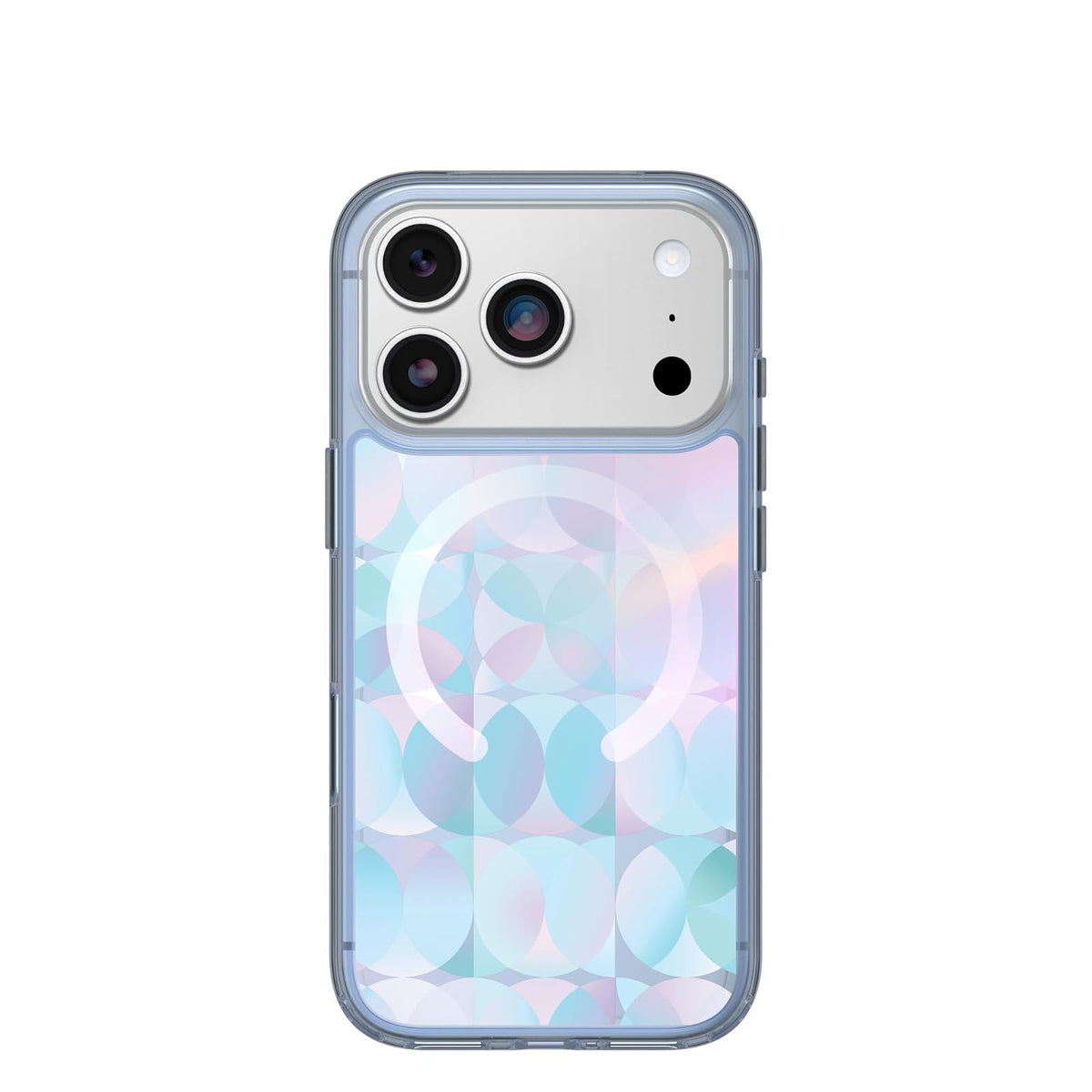 OtterBox Carcasa Transparente para iPhone 17 Symmetry Series - iPhone 17 Pro - Opal Prism Blue