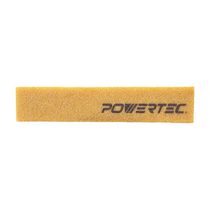 POWERTEC 71002 Barra de limpieza abrasiva para lijar cinturones y discos | Borrador de goma natural - Herramientas de carpintería para lijar la perfección
