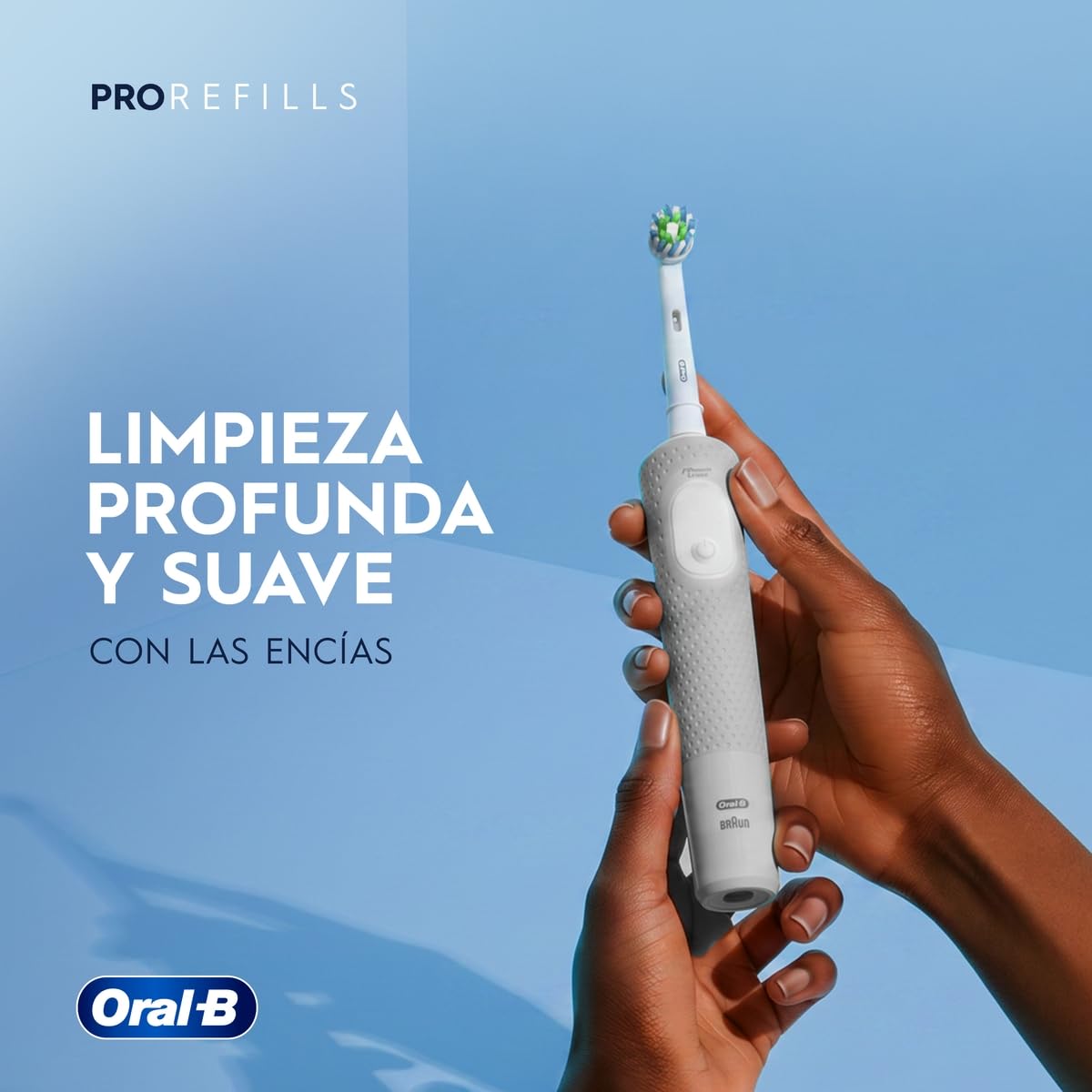 Oral-B Repuesto Cepillo Dental Eléctrico Advanced Clean, 2 Uds