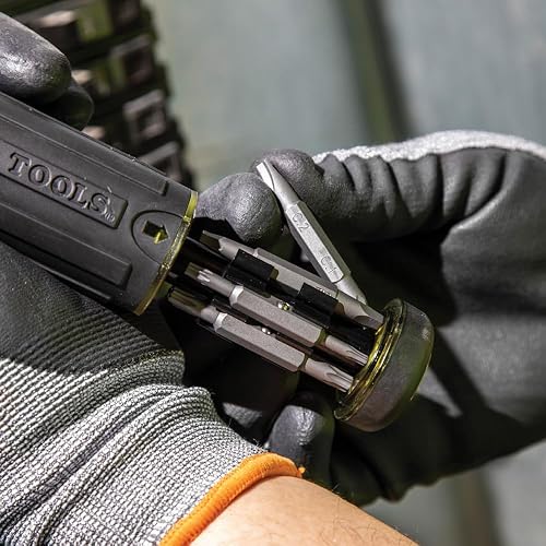 KLEIN TOOLS 32305 | Desarmador Multipuntas | 15 En 1 | Con Matraca