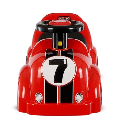 Prinsel Montable Correpasillos Turbo Boy, Rojo, Paquete de 1 Count