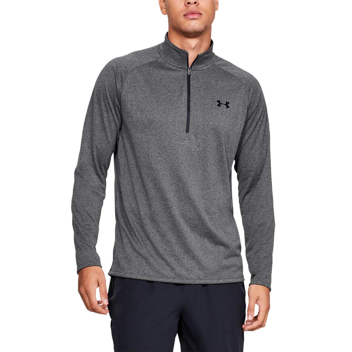 Under Armour Camiseta Tech 2.0 Media Cremallera para Hombre - Gris - 4XL