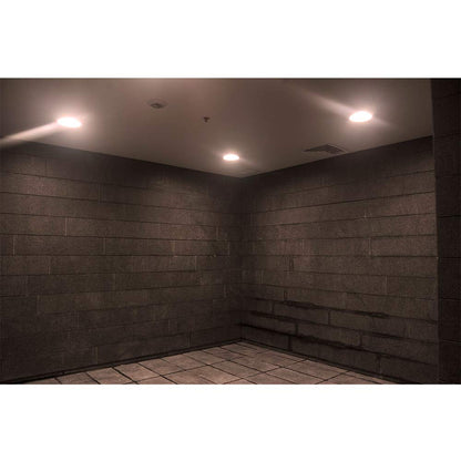 ILLUX Lámpara de sobreponer techo, LED, luz cálida (3000K), chico, 14W, anti-deslumbramiento, para cocina, garajes, escaleras, despensas. Illux – TL-6014.B30