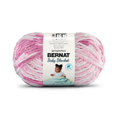 Bernat Baby Blanket Estambre Chenilla para Bebé - 1 paquete - SUEÑOS ROSOS