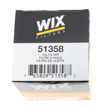 Wix Filtro de Lubricante Giratorio 51358, Paquete de 1