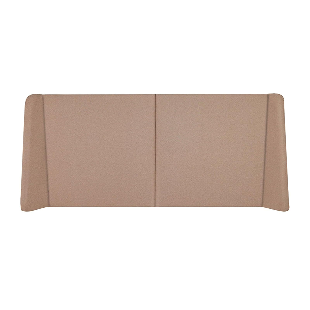 Sochic Cabecera para Cama Matrimonial Tapizada Color Caqui. Acolchada con Hule Espuma. Estructura de Madera Industrial