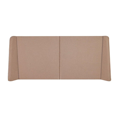 Sochic Cabecera para Cama Matrimonial Tapizada Color Caqui. Acolchada con Hule Espuma. Estructura de Madera Industrial