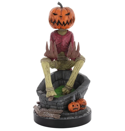 Exquisito Gaming The Nightmare Before Christmas: Jack Pumpkin King Cable Guy Soporte para teléfono