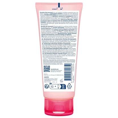 BIODERMA, Limpiador Facial, Sensibio Gel Moussant Micelar para Piel Sensible, Hidratación al instante, 100 ml