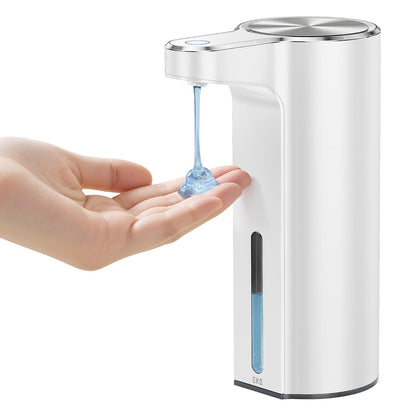EKO Aroma Dispensador automático de jabón sin Contacto para baño y Cocina, dispensador de jabón de Manos líquido, Resistente al Agua y Recargable, 9 onzas líquidas (Blanco) - Blanco
