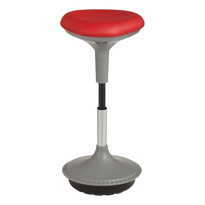 Learniture Taburete de Aprendizaje Activo, Altura Ajustable - Rojo -