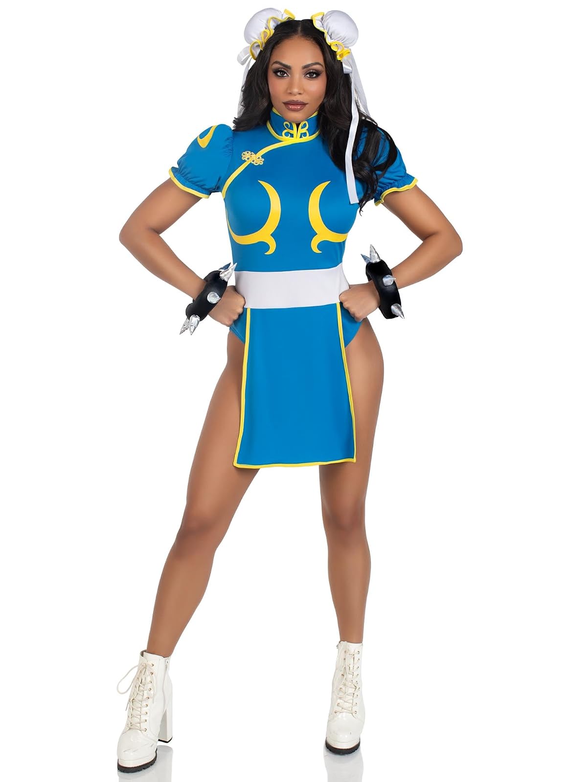 Leg Avenue Disfraz de ChunLi para mujer de Street Fighter