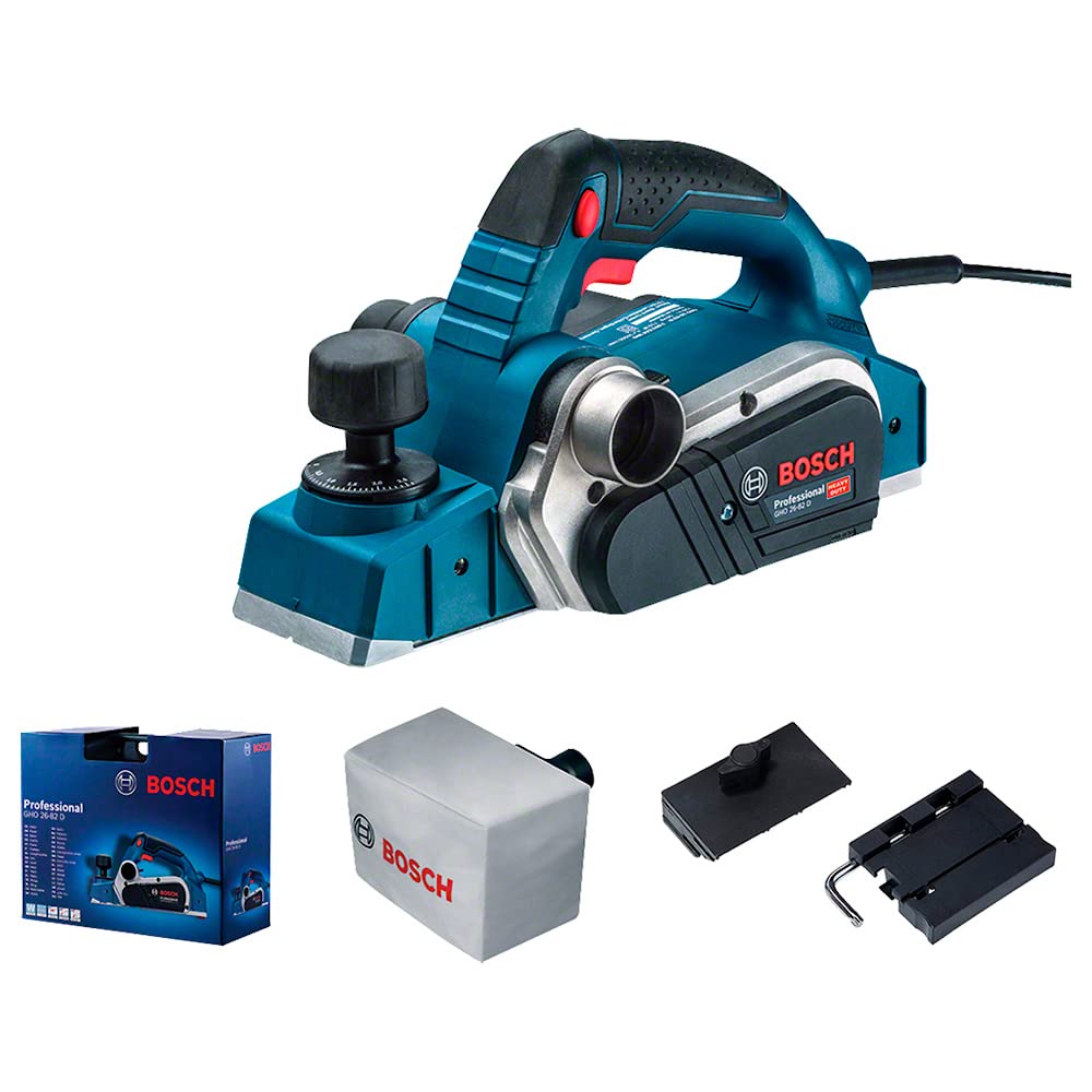 Bosch Cepillo Eléctrico para Madera GHO - Cepillo para Madera 18000 RPM - 710 W
