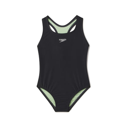 Speedo Traje de baño de una Pieza con Espalda Cruzada Traje de baño de una Pieza para Niñas
