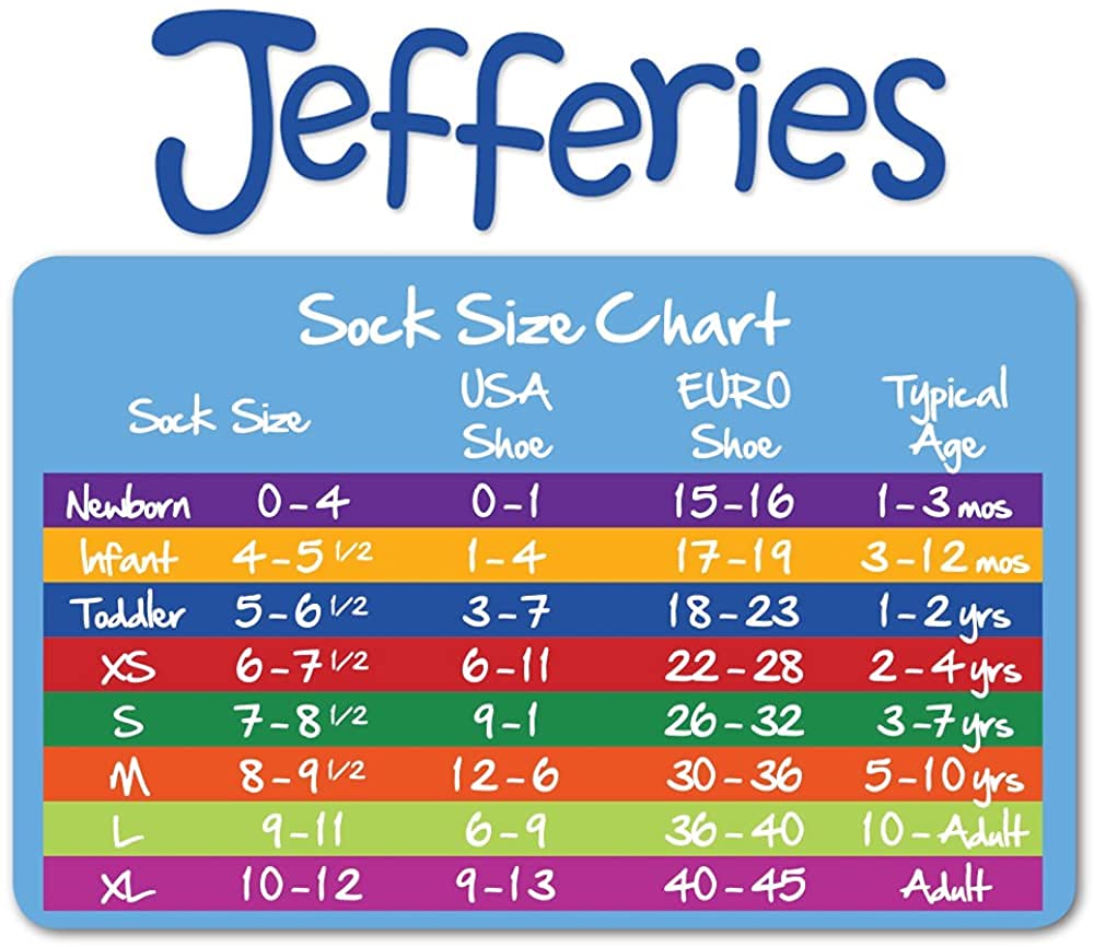 Jefferies Socks Calcetines altos hasta la rodilla para niñas grandes, paquete de tres