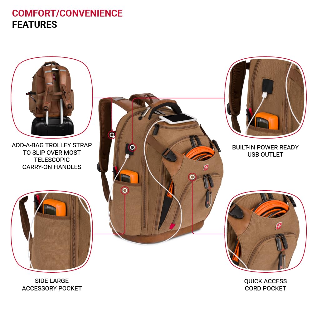 SwissGear Paquete de trabajo Bolsa de herramientas portátil Unisex adulto