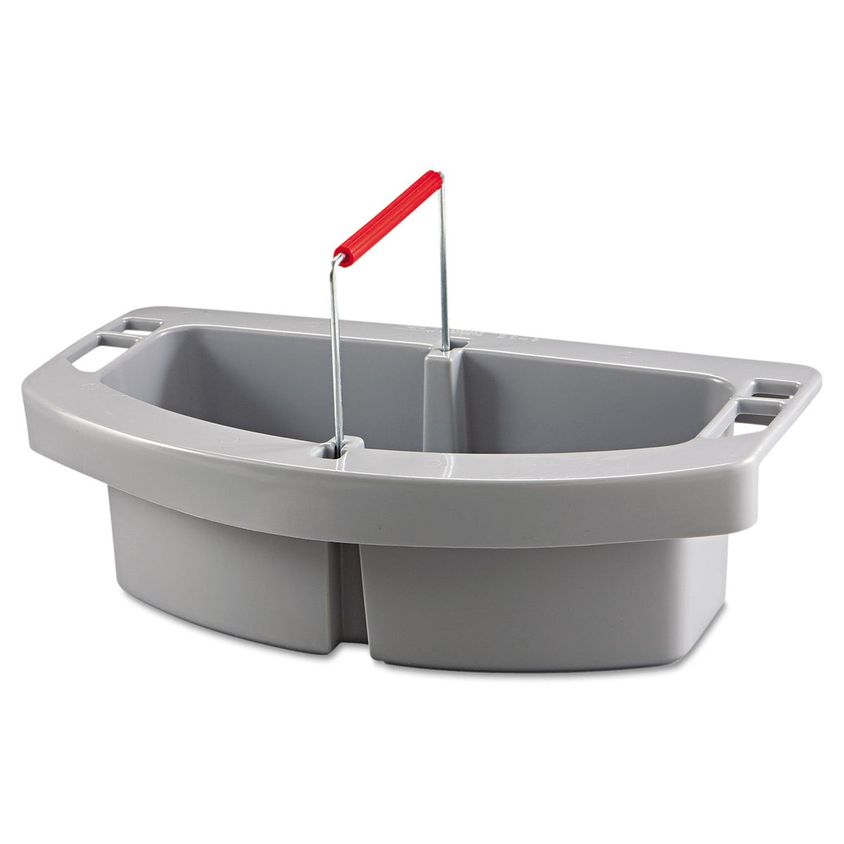 Rubbermaid Commercial Maid Cleaning Caddy, Gray, FG264900GRAY