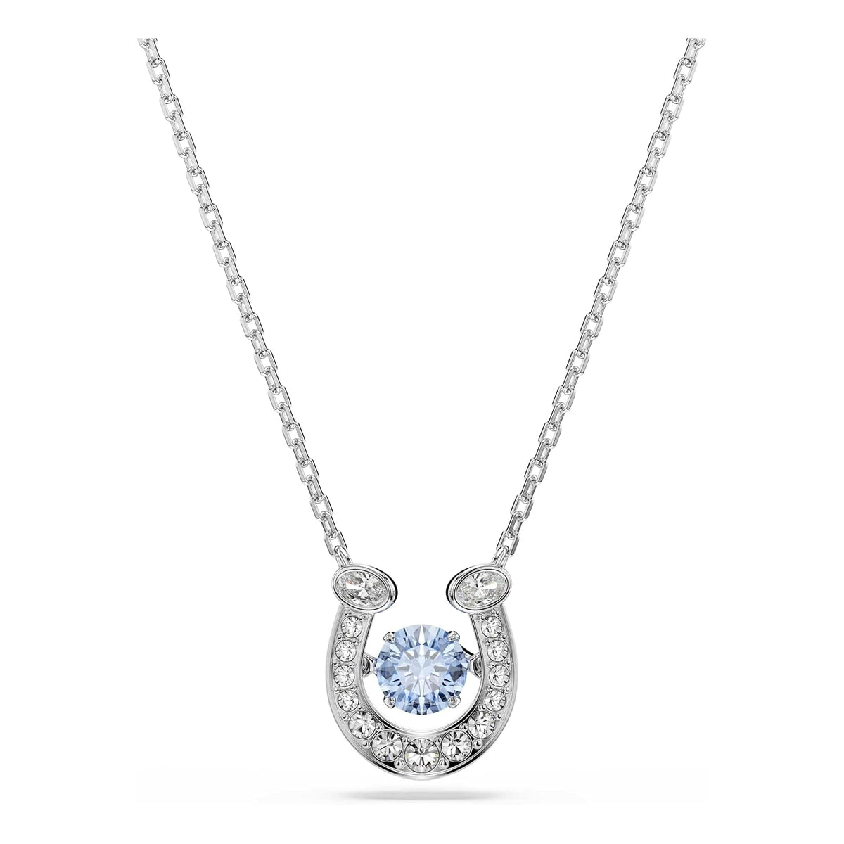 Swarovski Colección Symbolica, pavé, color azul, rodiado - Colgante Symbolica