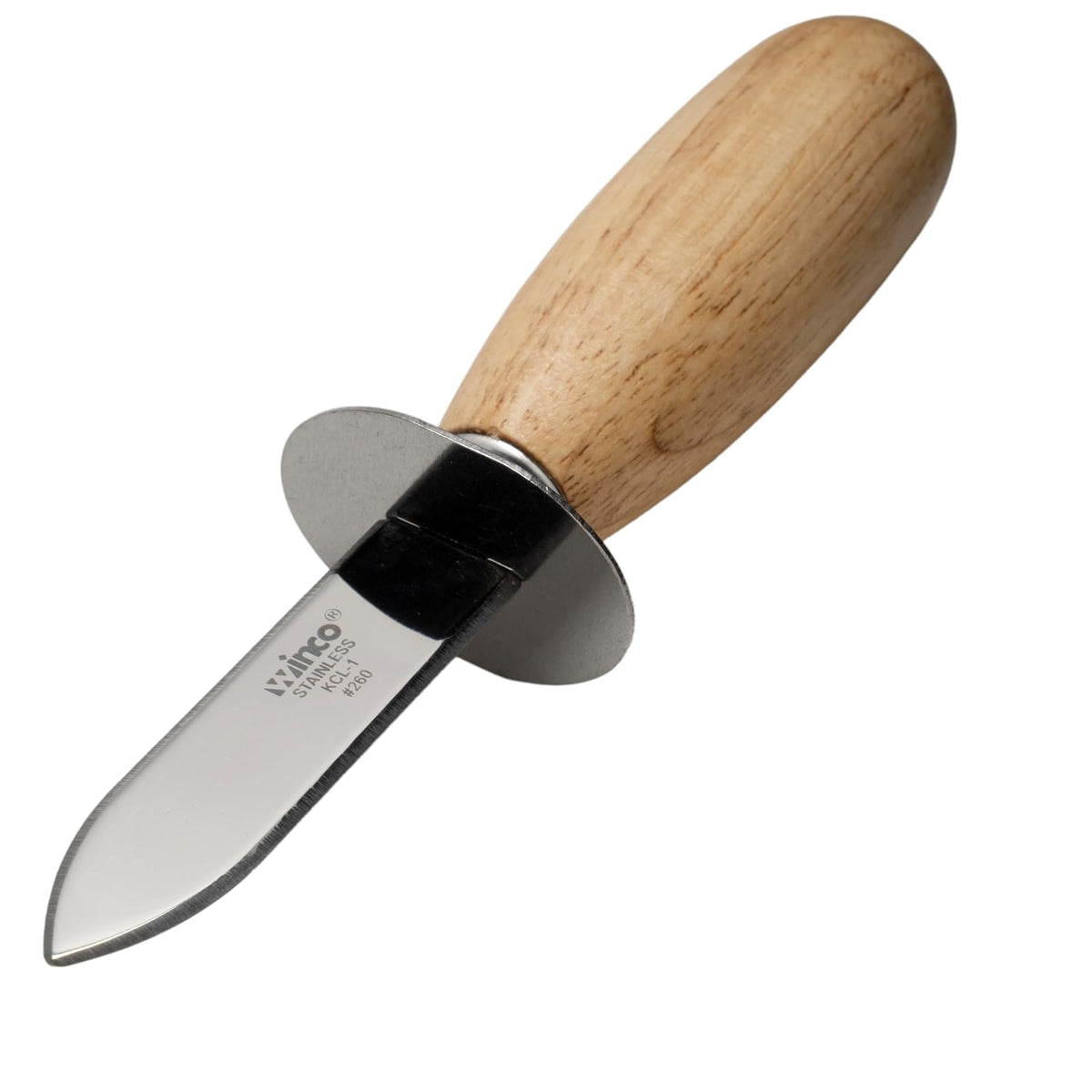 Winco Cuchillo de ostra/almeja, acero inoxidable