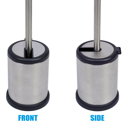 Casaphoria Juego Cepillo para Inodoro Acero Inoxidable con Soporte