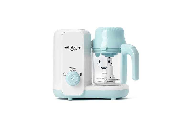 NutriBullet - Baby Steam + Blend, blanco/azul