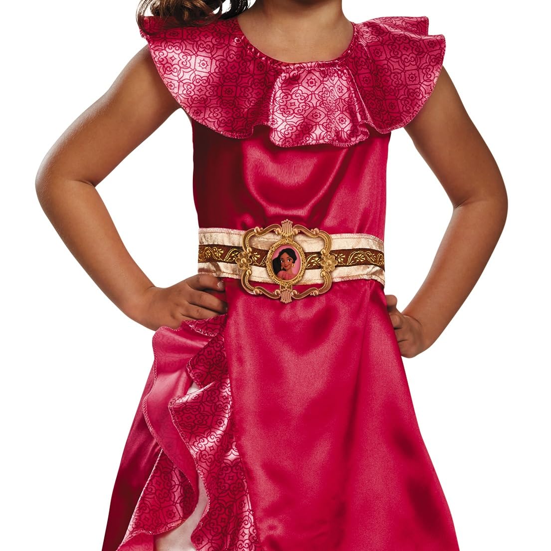 Disney Disguise Elena Aventura Vestido Elena clásico de Avalor Disfraz, Multi Color, Mediano/7-8
