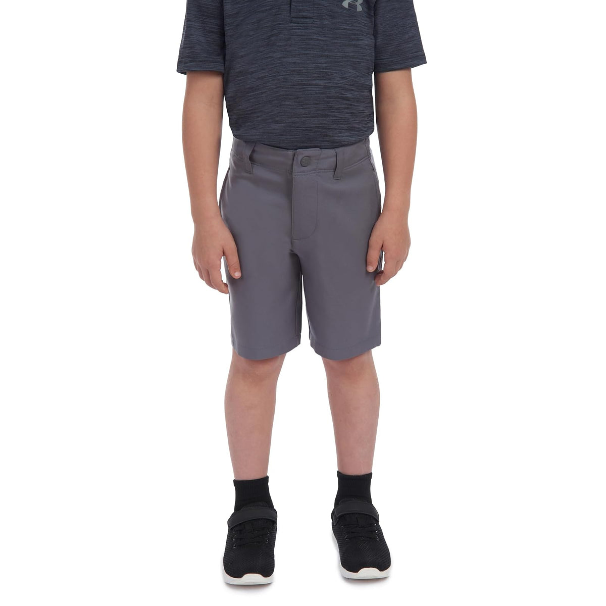 Under Armour Pantalones Cortos de Golf para niños, Trabillas para cinturón, Cierre elástico, Ligero y elástico