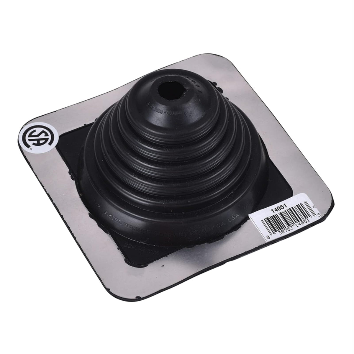 Oatey Master Flash EPDM Sellador De Techo 7/8" A 4" De Tubería - 1.25" - 3" pipe diameter - Base de 15 x 15 cm.