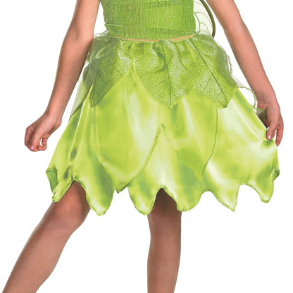 Disguise Girls Disney Fairies Tink and The Fairy Rescue Classic Costume, Un Solo Color, Mediano/7-8